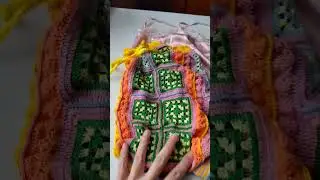 Мешочек из разноцветного ириса