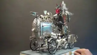 The Devil Rides Out Steampunk Automata