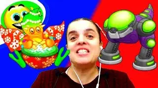 БолтушкА ВеселушкА И ПОЮЩИЕ Монстры ПОЗДРАВЛЯЮТ С Новым ГОДОМ! Игра Мои Поющие Монстры