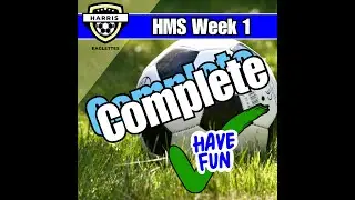 HMS Week 1 Training