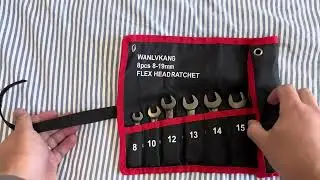 Flex Head Stubby Wrench Set