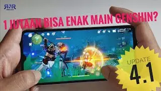 Itel S23 Genshin Impact | Test Update 4.1 | HP 1 Jutaan Bisa Lancar Main Genshin Impact?
