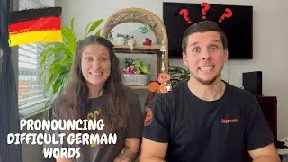 Trying to Pronounce Difficult German Words!