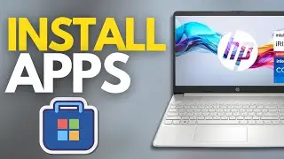 How to DOWNLOAD Apps on HP Laptop (Windows 10 / Windows 11) | NEW 2025 🟢🔥