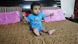 Cute little Ruhaan playing