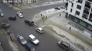 Удар в бок