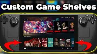 This Steam Deck Plugin Adds Custom Game Shelves To Your Home Page