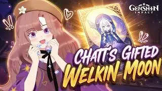 Welkin Giveaway From a Viewer?! 🌙 | GENSHIN IMPACT VTUBER |
