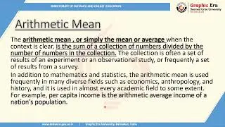 Measures of Central Tendencies | Mean | Median | Mode | A.M. | G.M. | H.M. | Statistics | Merits |