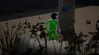 UE4 - tiny test fracturing a Megascan w. Houdini