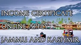 Fast and Easy: Apply for Income Certificate Online in Jammu and Kashmir