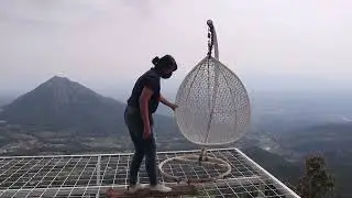 Inggil Park Telomoyo Semarang: Wahana Flying Fox Kekinian