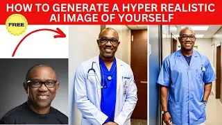 How to generate Hyper Realistic AI Portrait Image of yourself using your phone or computer