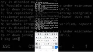 how to install cmatrix in termux | termux series #termux #linux #cybersecurity #cyberpunk2077