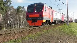 Электрички в октябре