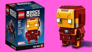 LEGO BRICKHEADZ Iron Man!!