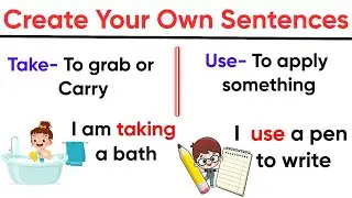 🔥 Essential Verbs with Simple Sentences 🚀 | Daily Use English Phrases 🗣️
