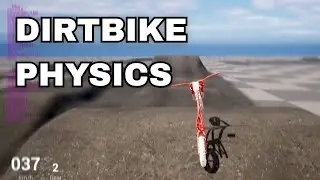 UE5 Dirtbike Physics | Motocross Game DevVlog 3 | Unreal Engine