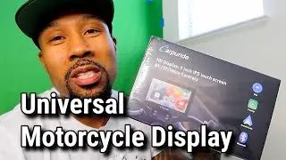 NEW Carpuride W702 Motorcycle Touchscreen Display... Looks Amazing!