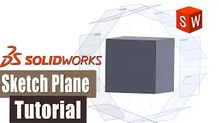 How to Make Datum Planes Anywhere in SolidWorks | Solidworks Tutorial | 3d Modeling Tutorial