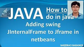 Adding java swing JInternalFrame to JFrame in netbeans. Open a swing JFrame inside another JFrame.