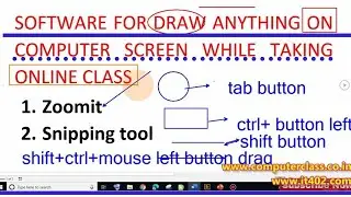 Zoom it, zoomit, Software for online class, How to use zoom it, ZOOMIT, ZoomIT, ZOOMIT, Zoom, Online
