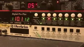 The Lexicon Vortex as an Audio Effect for Live Looping