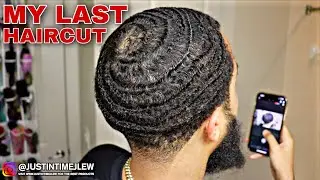 Fresh Cut: Last Time I Cut My Hair for 360 Waves Before Getting Locs!