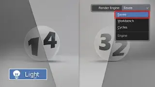 4 types of EEVEE Studio Lightings for Beginners.