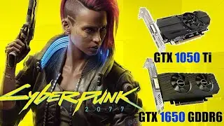 Cyberpunk 2077 (v1.05) i5-3470s GTX 1050Ti vs. GTX 1650