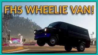 1360HP WHEELIE VAN! | Forza Horizon 5 Ford Transit Build and Customization