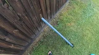 Fix a Leaning wooden Fence - easy way