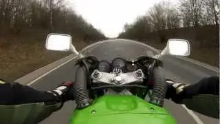 GoPro Hero 3 - ZXR400 Chest mount