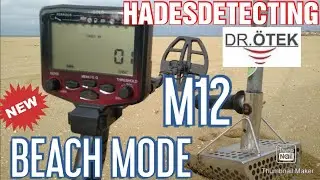 DrOtek M12 BEACH MODE | METAL DETECTING | BEACH HUNT