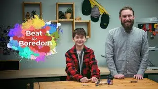 How to Make Finger Skateboards - Beat the Boredom with Gabriel Clark
