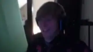 Bill Jensen breaks Keyboard while smilling