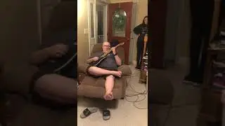 Metal Dad plays Thunderstruck by AC/DC