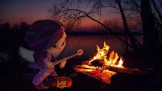 Сказочный патруль-Анимация 🎥~ Варя играет на гитаре на природе🎸🔥 (Очень душевно)🥺 Приз с конкурса✨💜