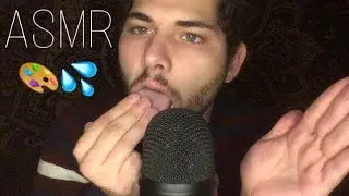 ASMR : SPIT PAINTING YOUR FACE 🎨💦