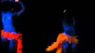 Allie and Andree  Black Light Go-Go Dancing at The Pheonix - UV Night