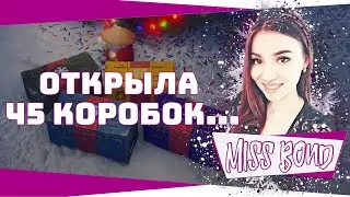 Что мне выпало из 45 коробок? Открываем новогодние коробки