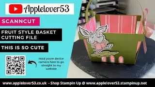 ScanNCut - Fruit Style Basket Cutting File