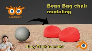 Bean Bag Chair making in blender tutorial Free Download