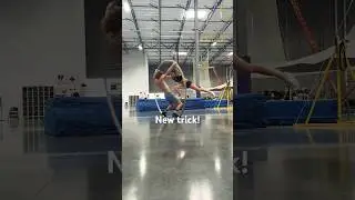 New cyr duo trick! #cyrwheel #circus @billnyethecircusguy #newtrick #trickshots