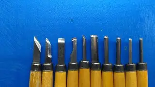 Резцы по дереву из СССР вернул к жизни. He brought wood cutters from the USSR back to life.