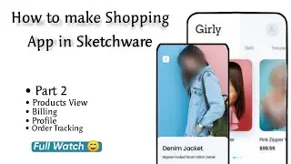 How to make online shopping app in Sketchware | Admin + User | Sketchware Pro | 
