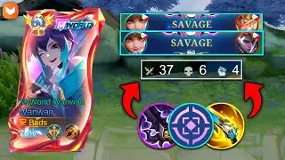 FINALLY FOUND THE BEST WANWAN BUILD AND EMBLEM S37 2025!! (Unli Savage)