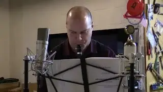 J.S. Bach: Sonata No.3 - Largo (clarinet - Alexey Gorokholinsky)