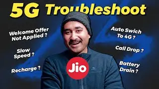 Why You Not Received Jio 5G Welcome Offer ! Slow Speed, Switch To 4G, 5G Coverage, Call Drop Proble.