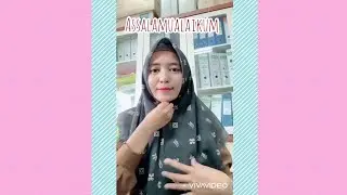 TUTORIAL HIJAB SEGIEMPAT BUAT PARA PNS CANTIK 😊